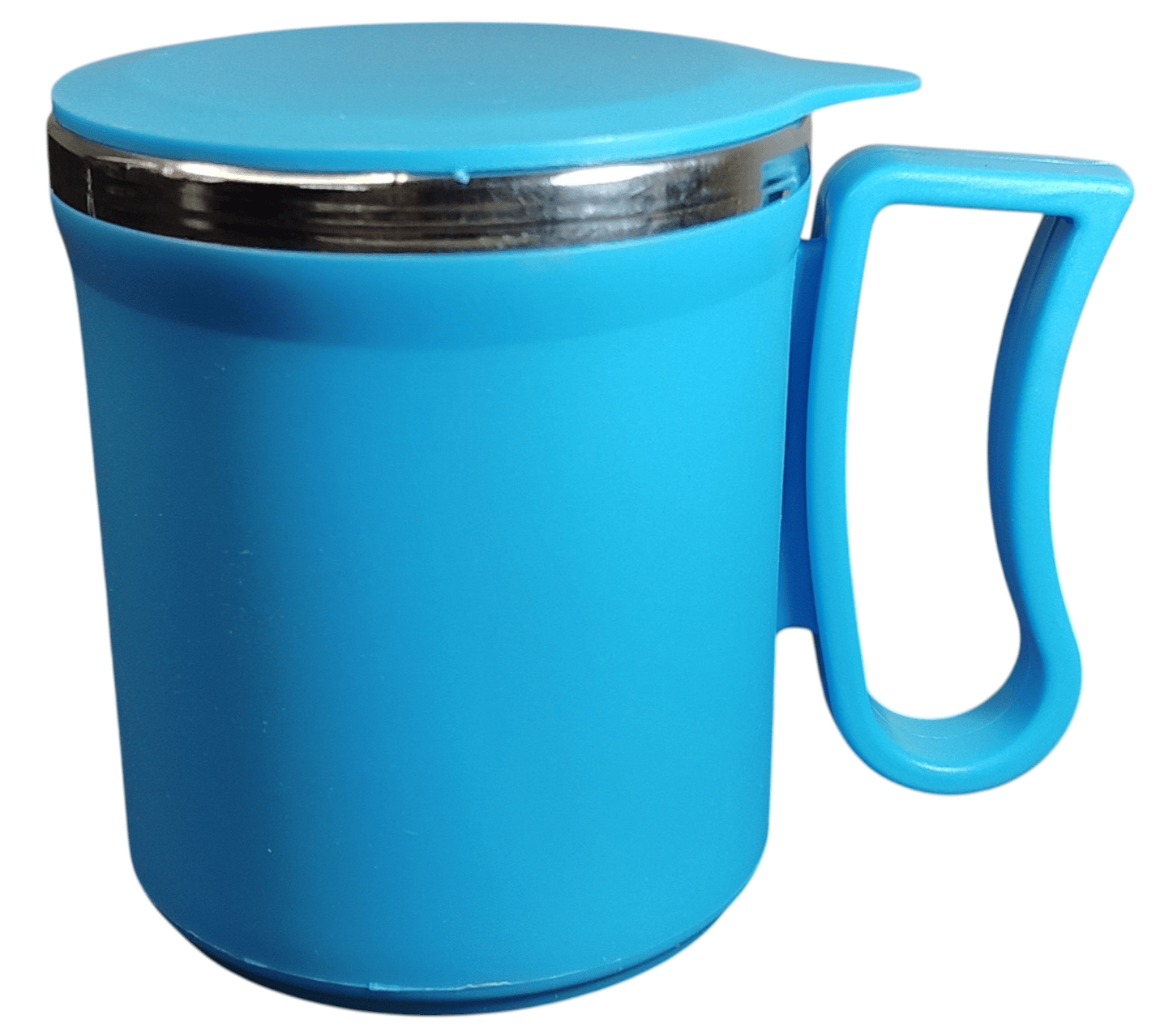 Coffee Mug with Lid, Double Walled, Leakproof