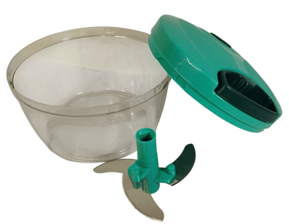 Manual Food Chopper with Stainless Steel Blades